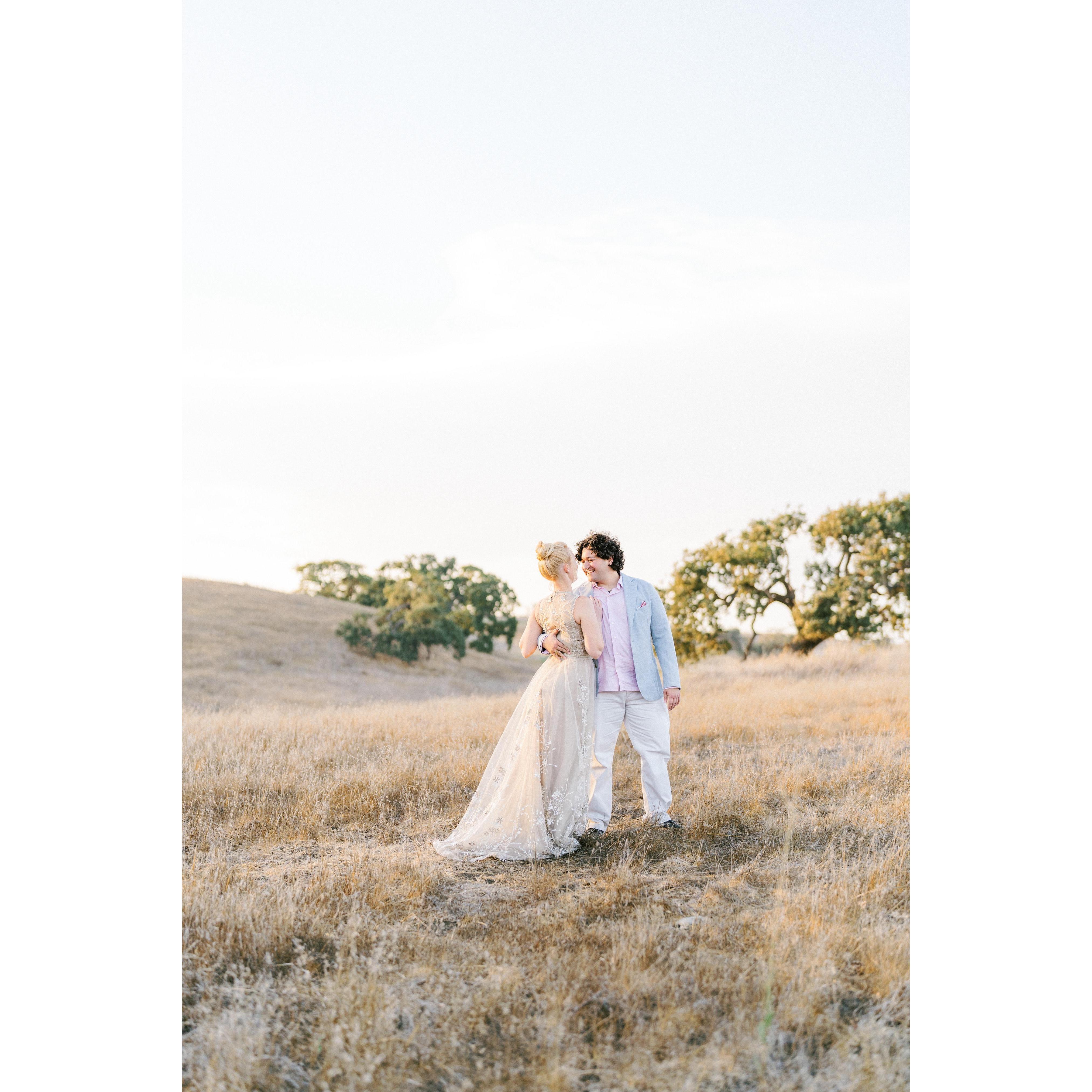 Engagement photos at Kestral Park. Our first trip to Santa Barbara! 2021