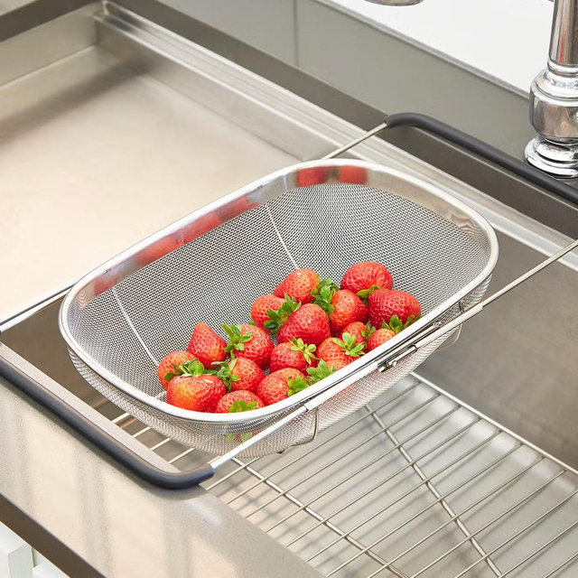 Polder Stainless Steel Mesh Sink Basket