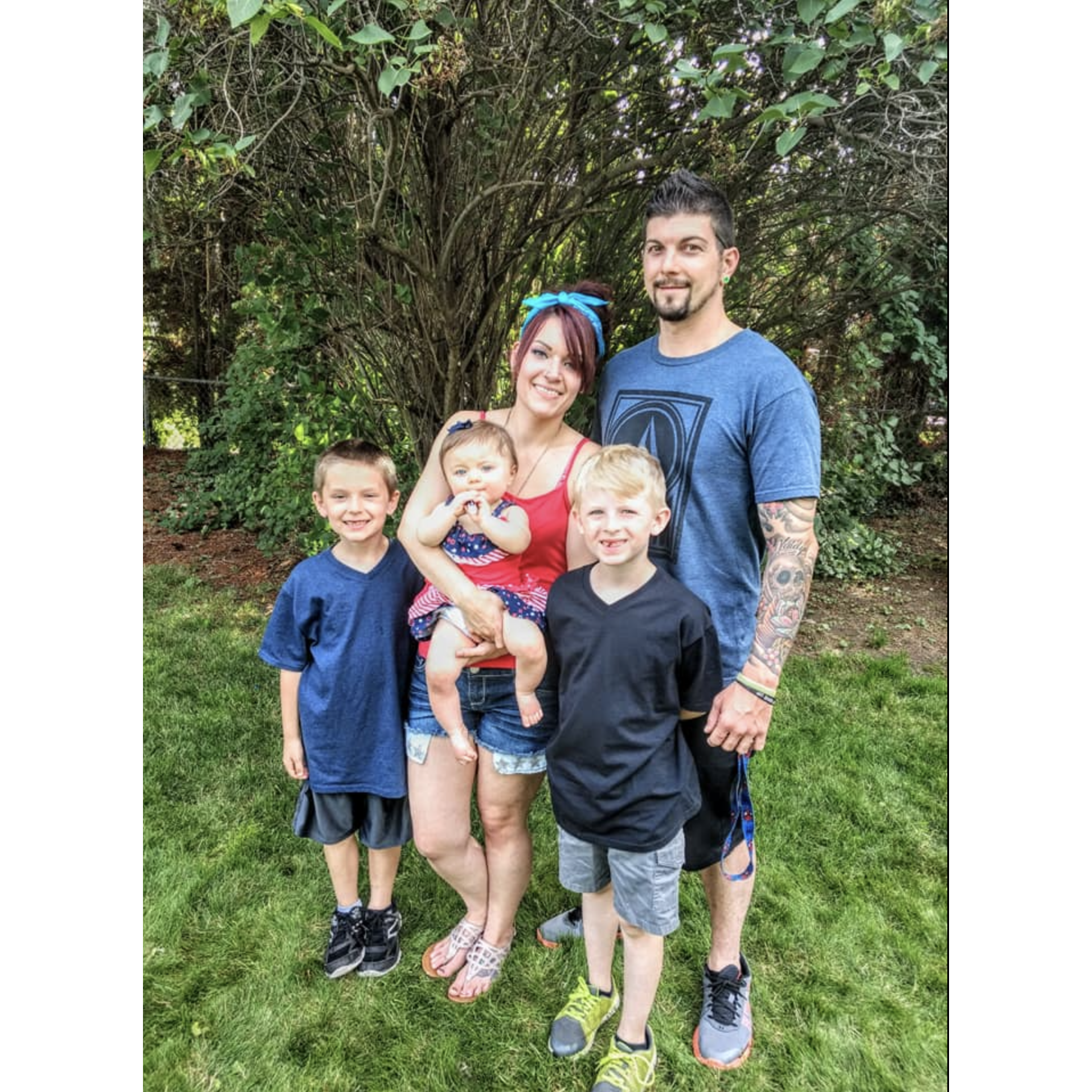 First 4th of July as family '18