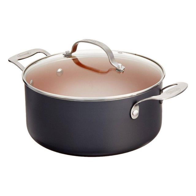 Gotham Steel Ti-cerama 5qt Pot with Lid