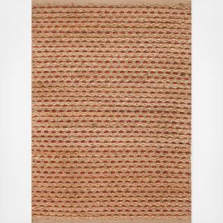 Geometric Woven Jute Rug