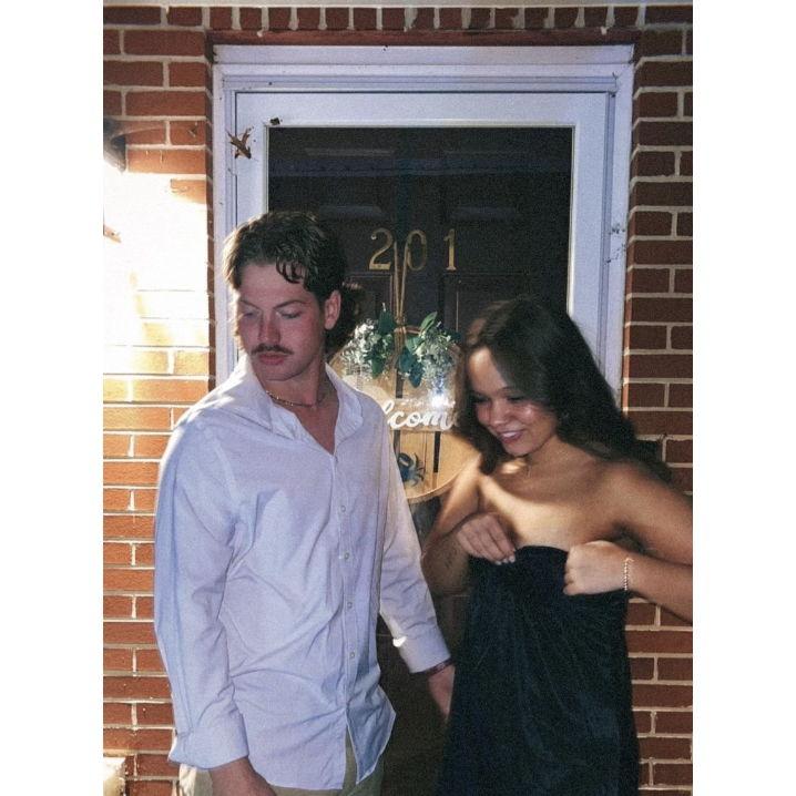 One of many college dances that we attended