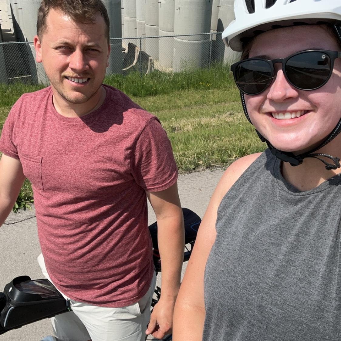 We love our bike rides!