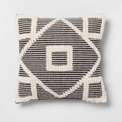 Diamond Throw Pillow Black - Opalhouse™