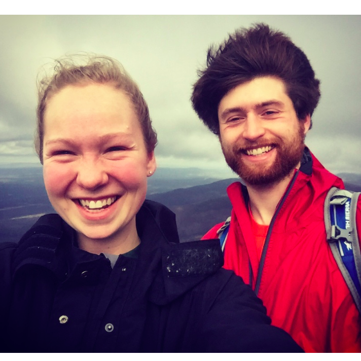 Views on this hike were priceless - but look at that hair!