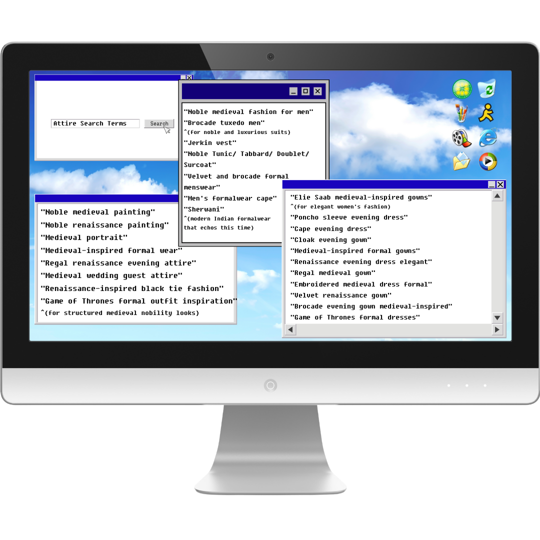🔎 Here are some phrases you can use for inspiration while searching online.