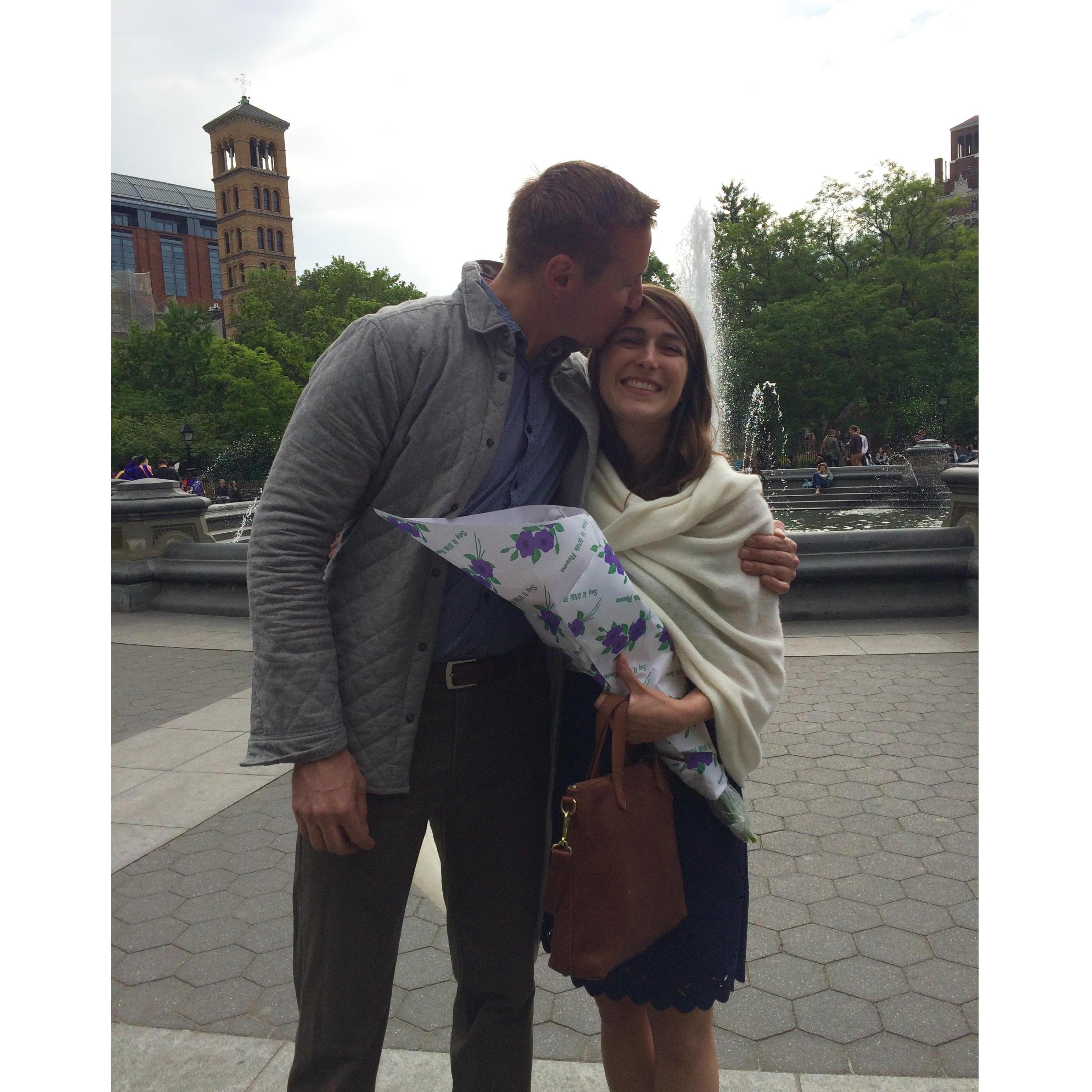Tami's grad school graduation!
