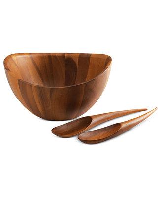 Nambe Harmony 3-Piece Salad Set