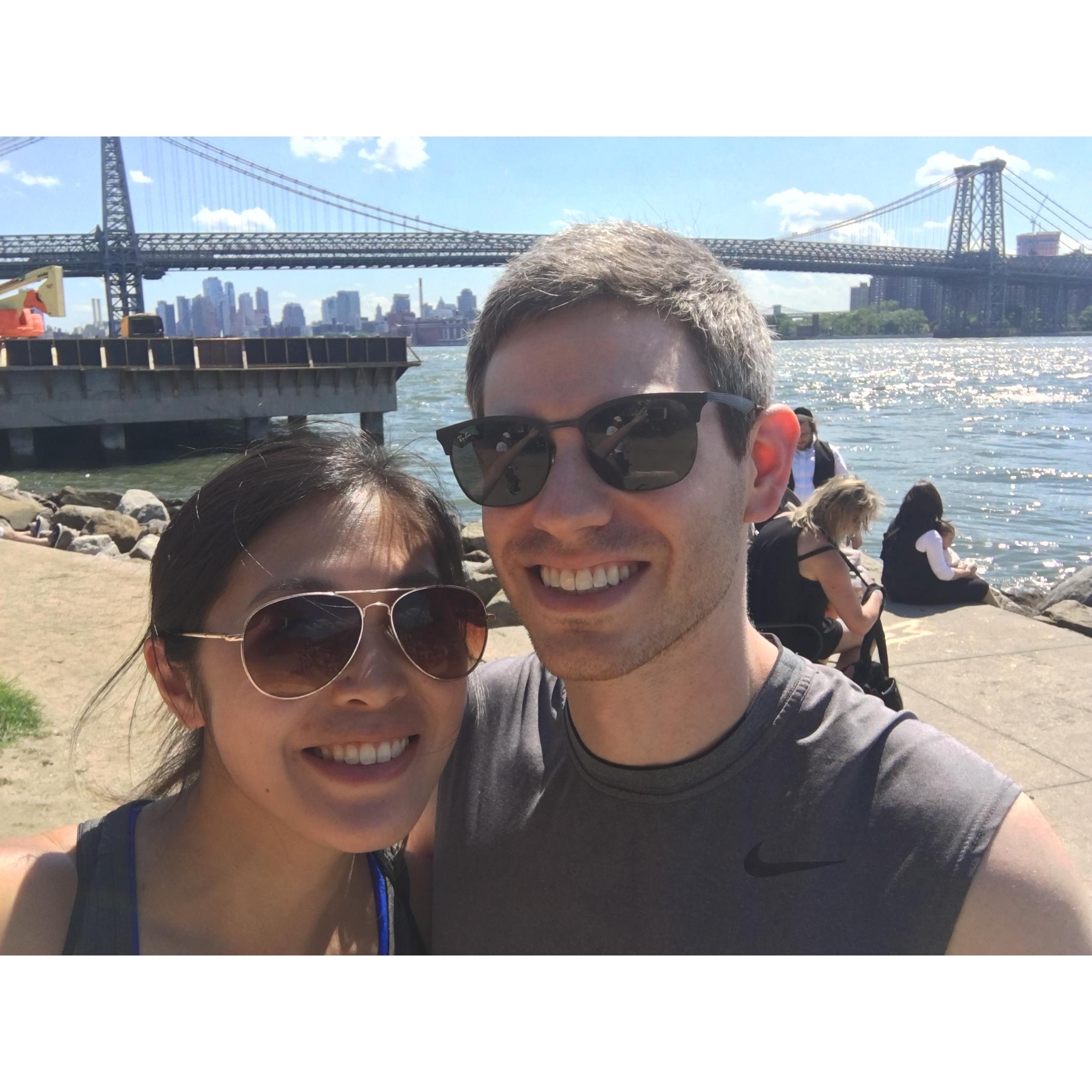 Bike ride to Williamsburg July, 2017