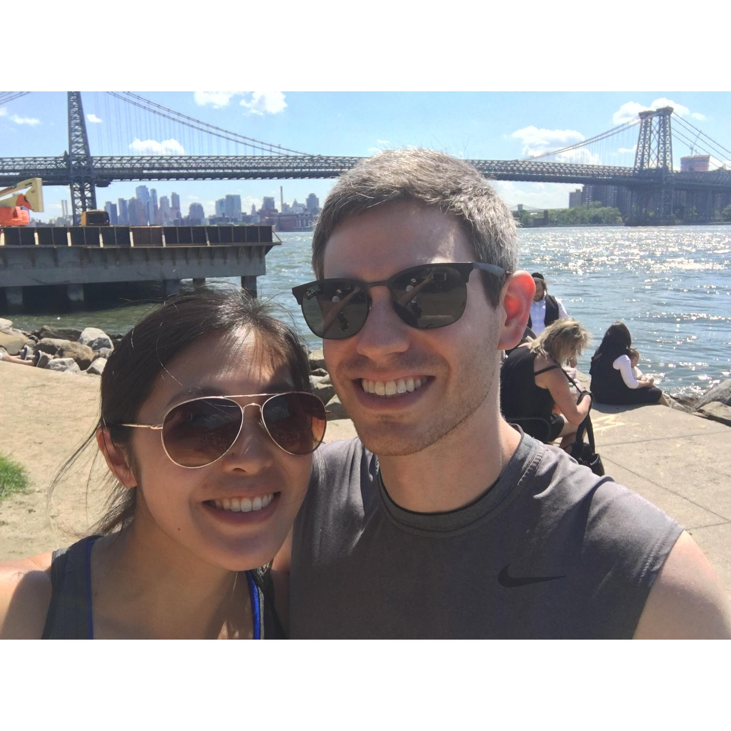 Bike ride to Williamsburg July, 2017