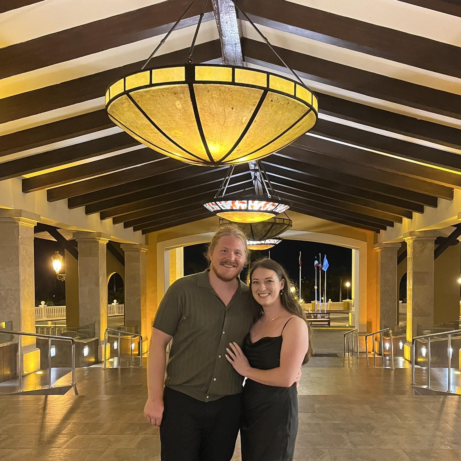 Vacation in Mexico for our “-1 year anniversary” (as Mitchell calls it) — October 2024!