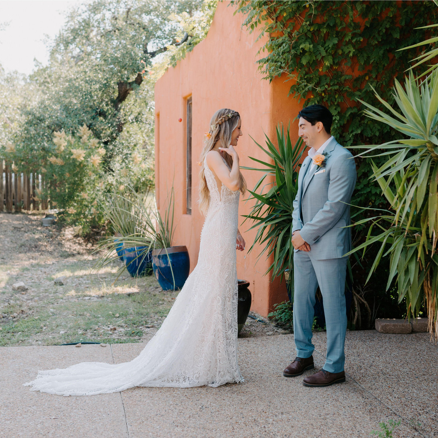 Our wedding day, August 2025