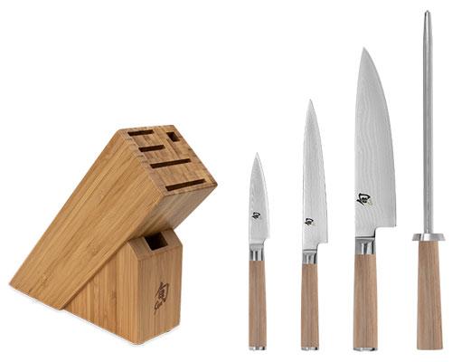 Shun Classic Blonde 5 pc. Block Set