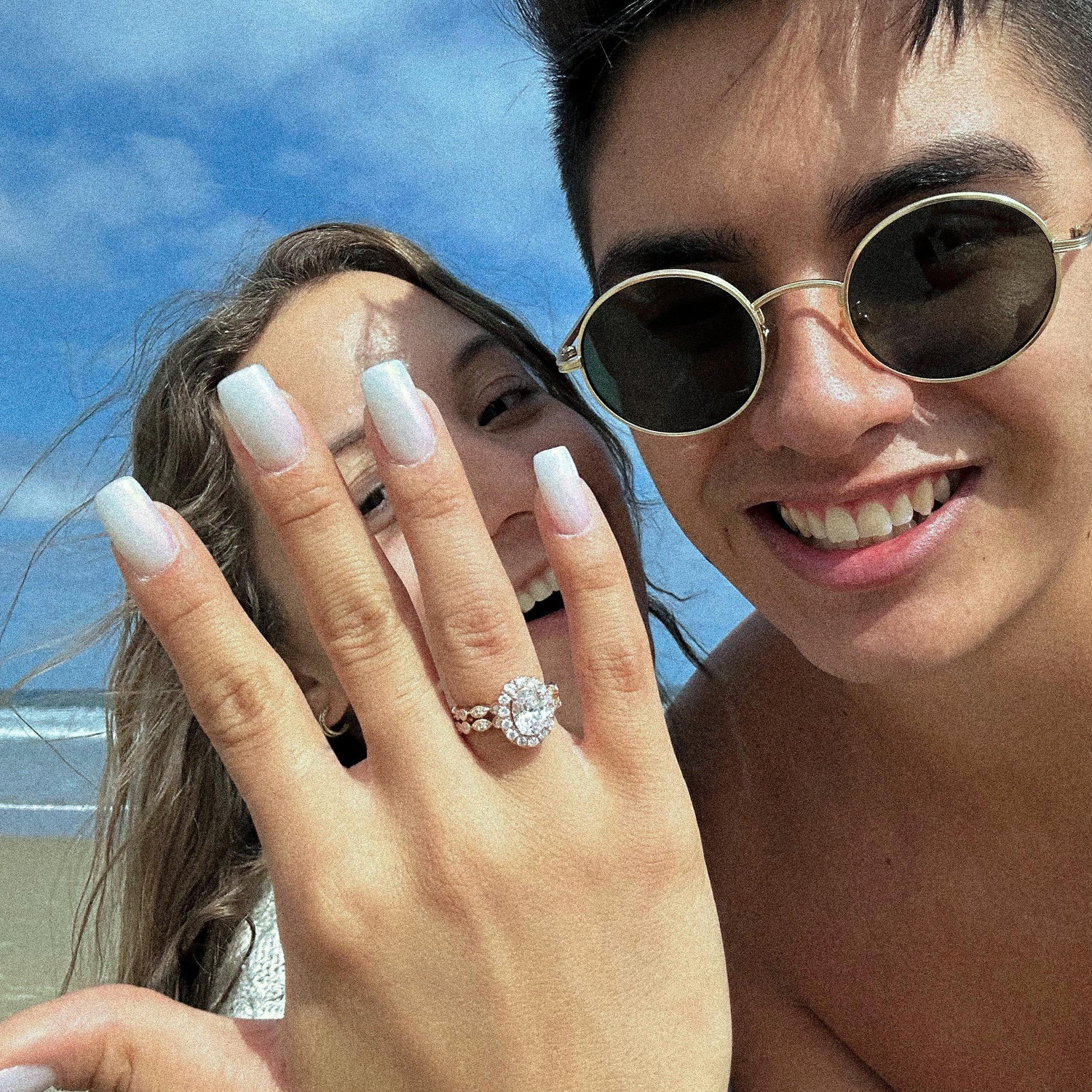 She said, "YES"