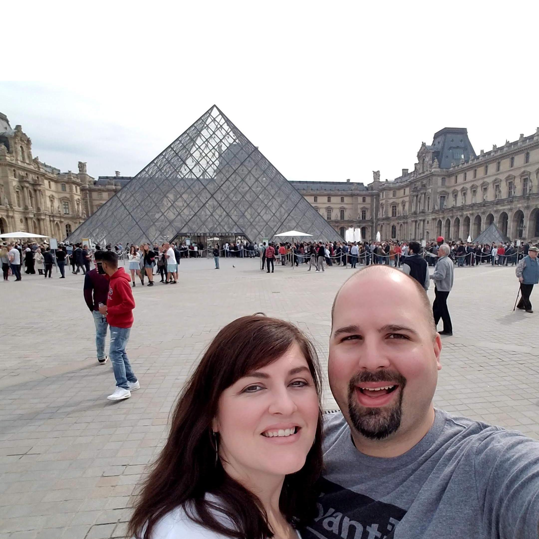 The Louvre, Paris France 2017