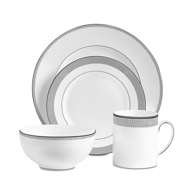 Vera Wang Wedgwood Dinnerware, Grosgrain 4-Pc. Place Setting