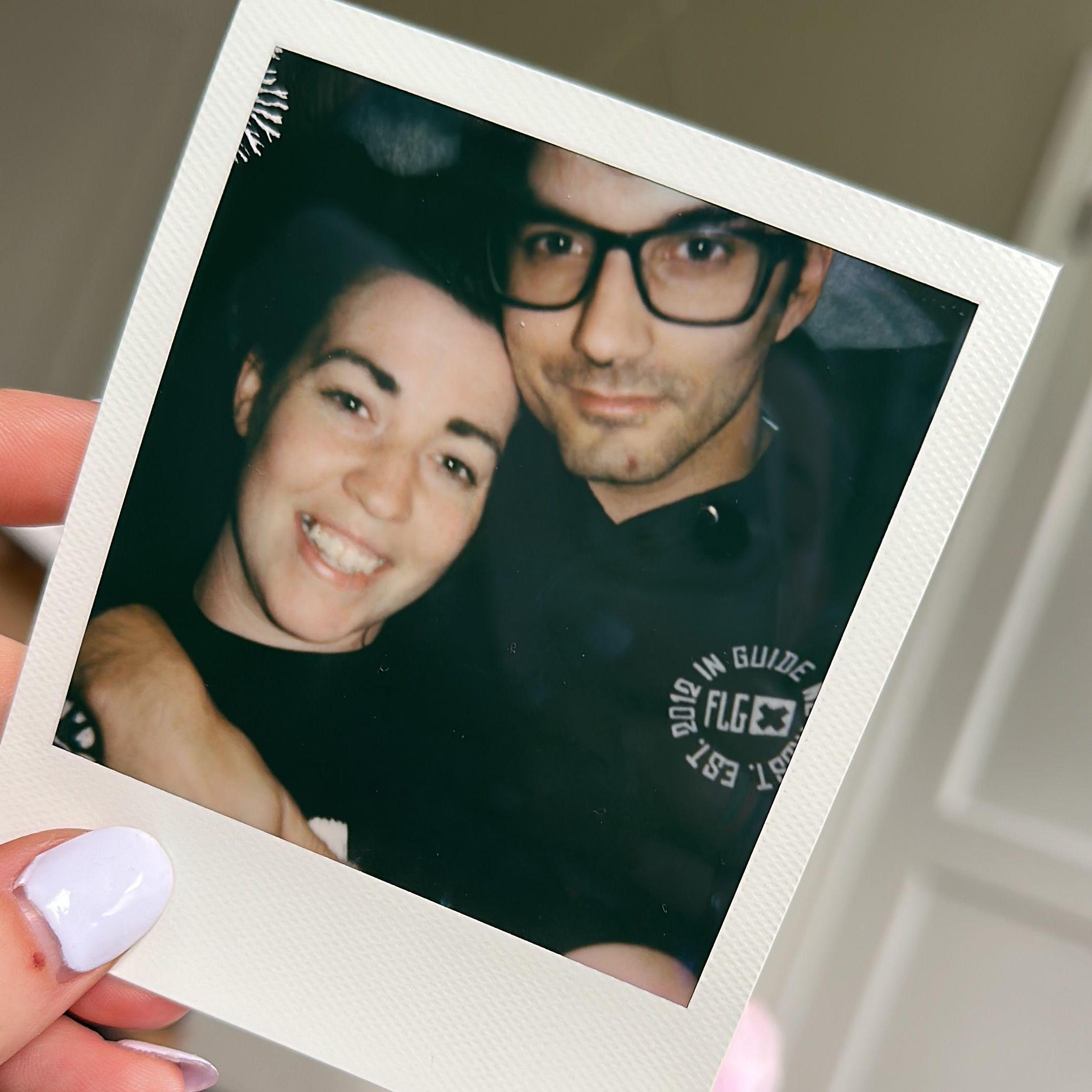 Our first polaroid together