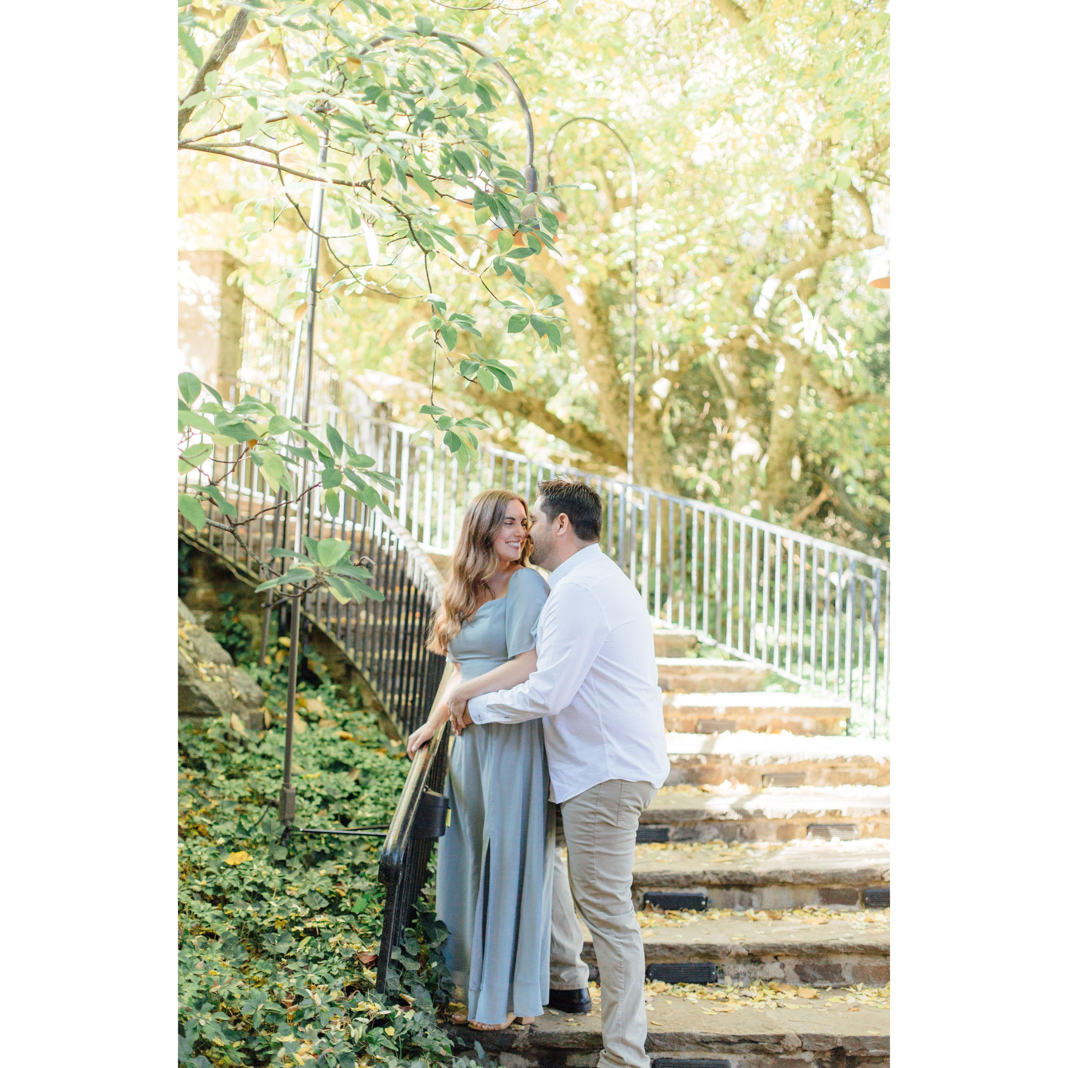 Our engagement photo shoot. All of our photos were taken at our favorite place, Longwood Gardens. Here's some of our favorites. Enjoy!