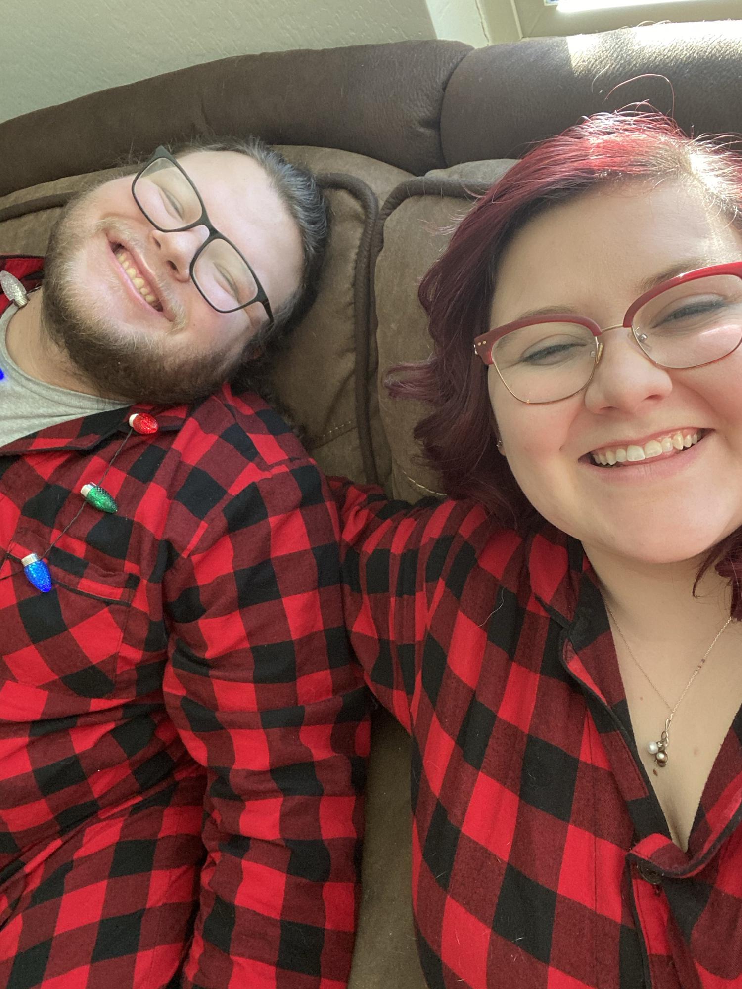 Getting matching Christmas pjs is one of my favorite traditions.