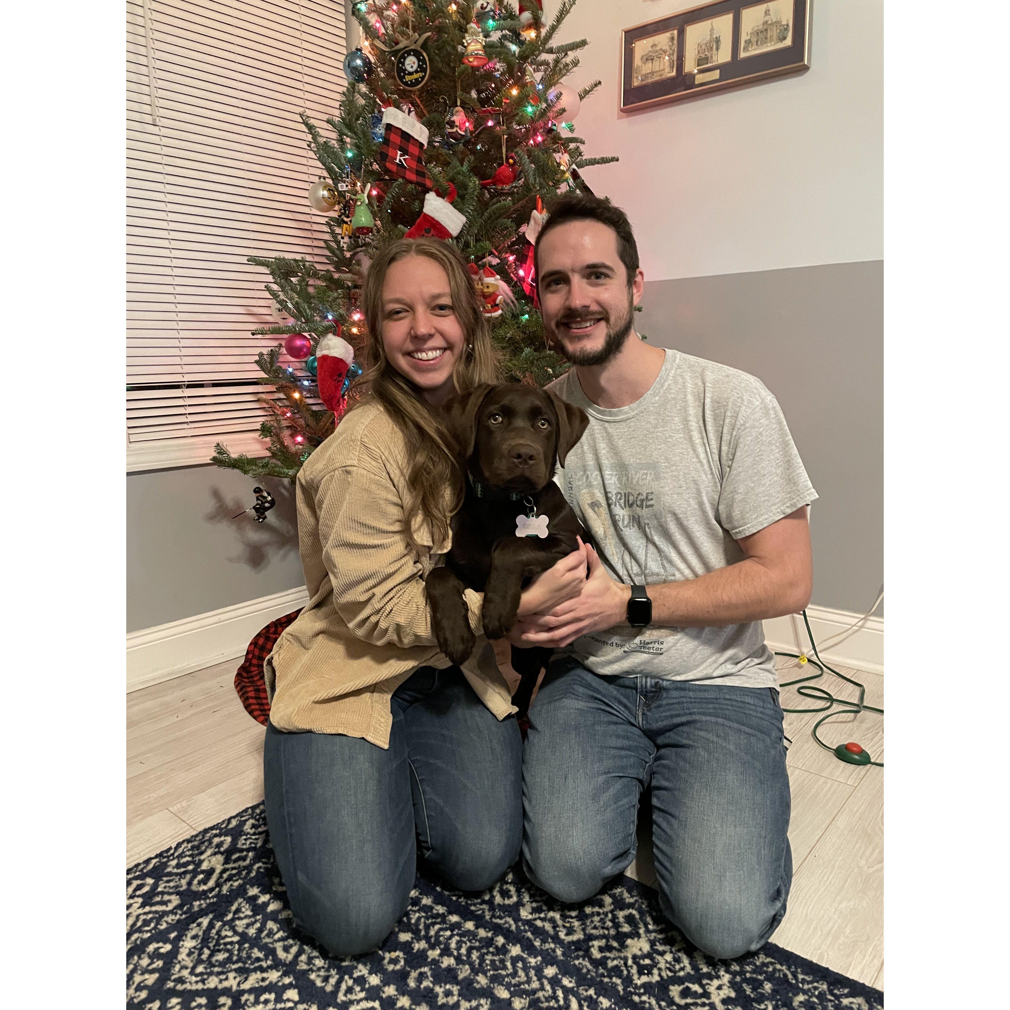 First Christmas as a family of 3!