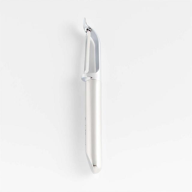 Crate & Barrel Stainless Steel Straight Peeler