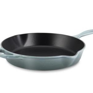 Le Creuset Signature Cast-Iron Deep Skillet, 12", Ocean