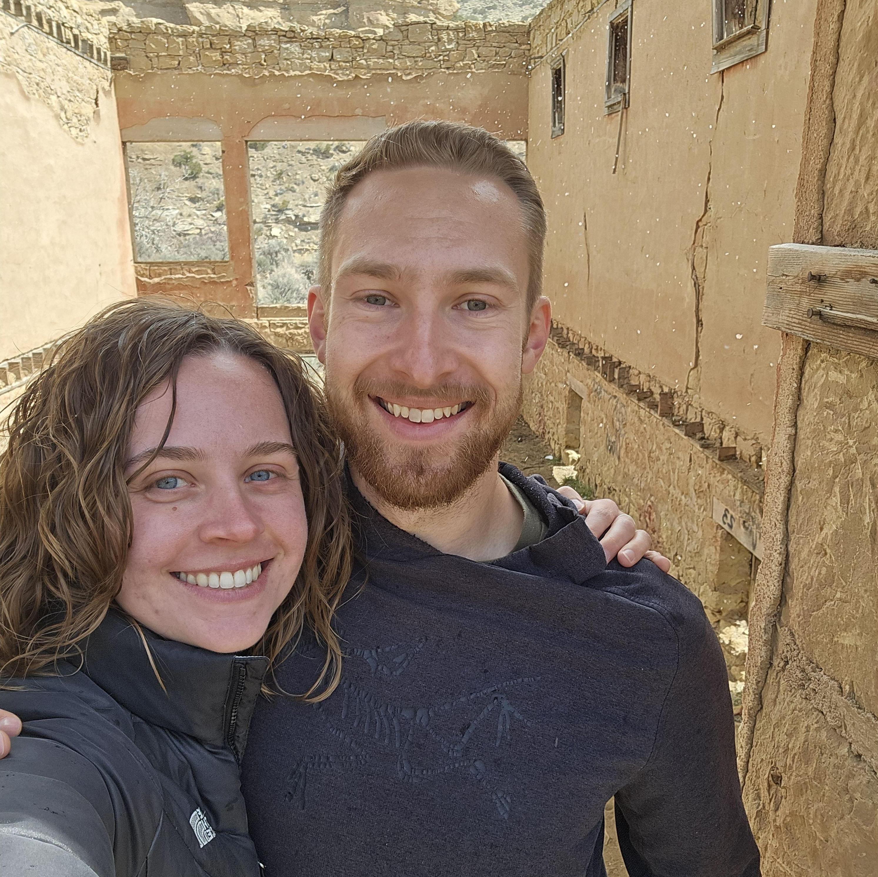 Visiting a ghost town