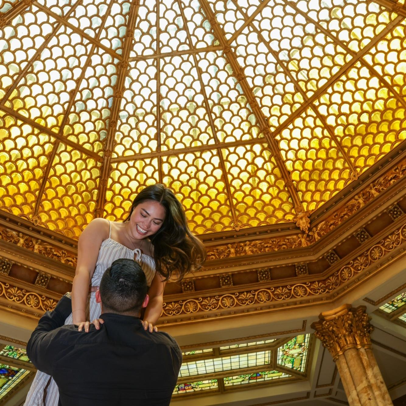 Our gorgeous proposal site