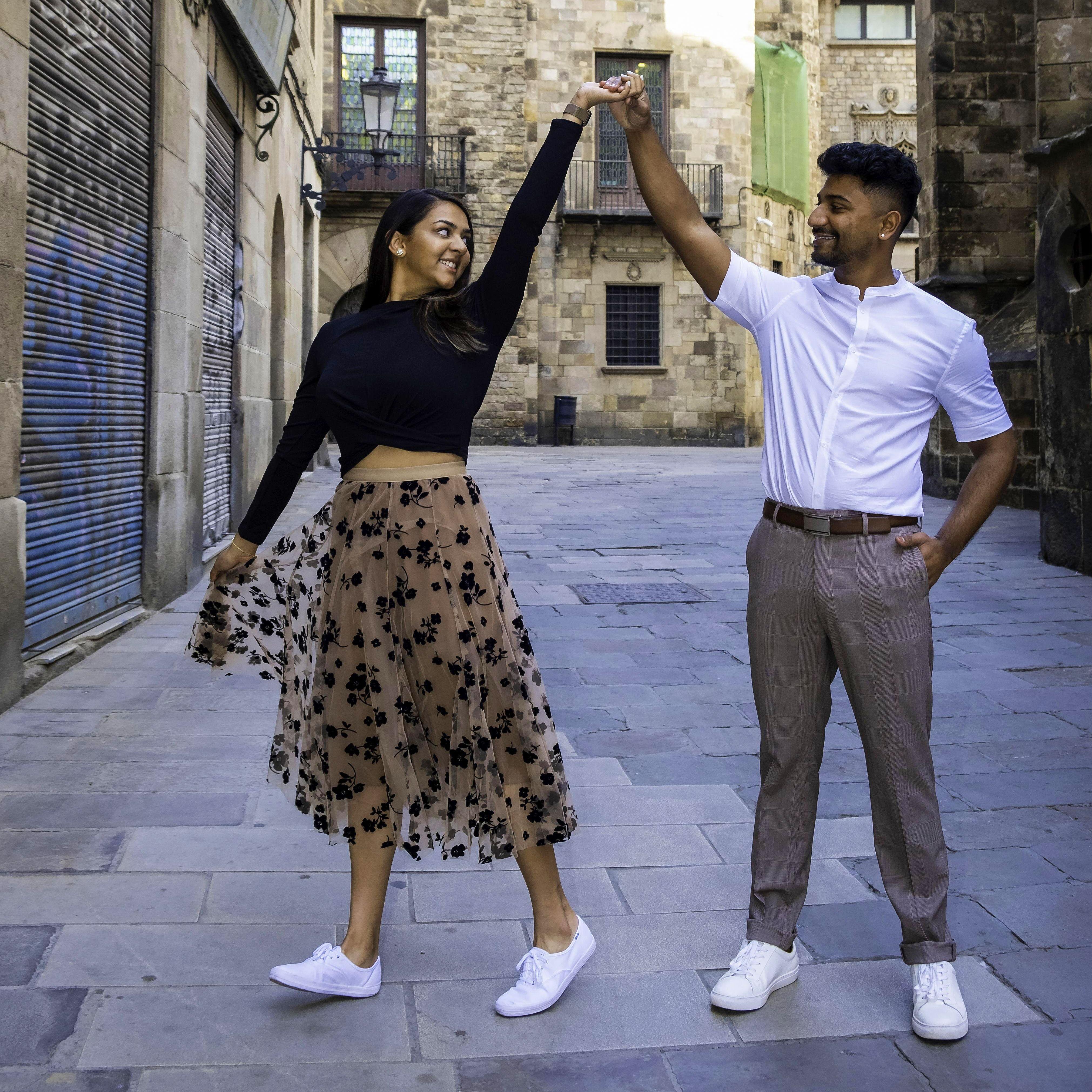 April 2022 | Spain Photoshoot: Barcelona City (When D thought Hirsh was seriously going to propose and packed THE cutest outfits... but he had other, greater, more wholesome plans)