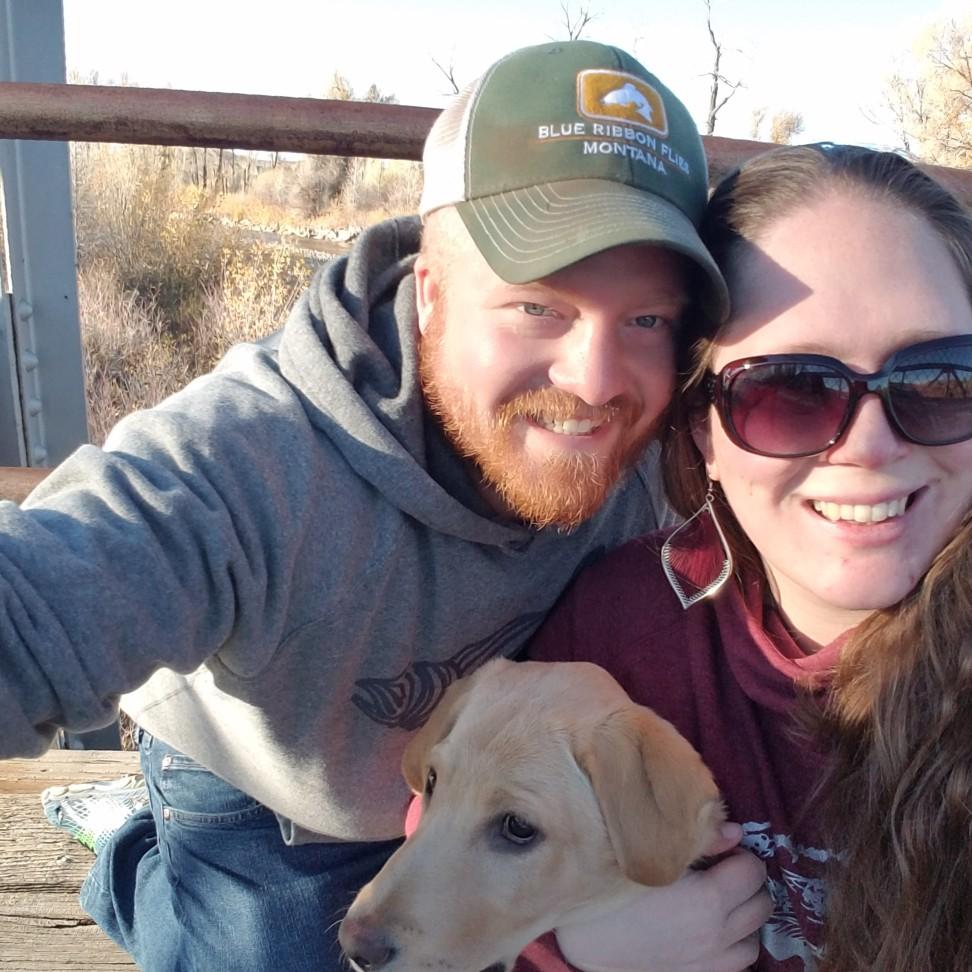 Murphy's first walk!