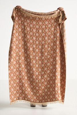 Isadora Cotton Woven Throw Blanket