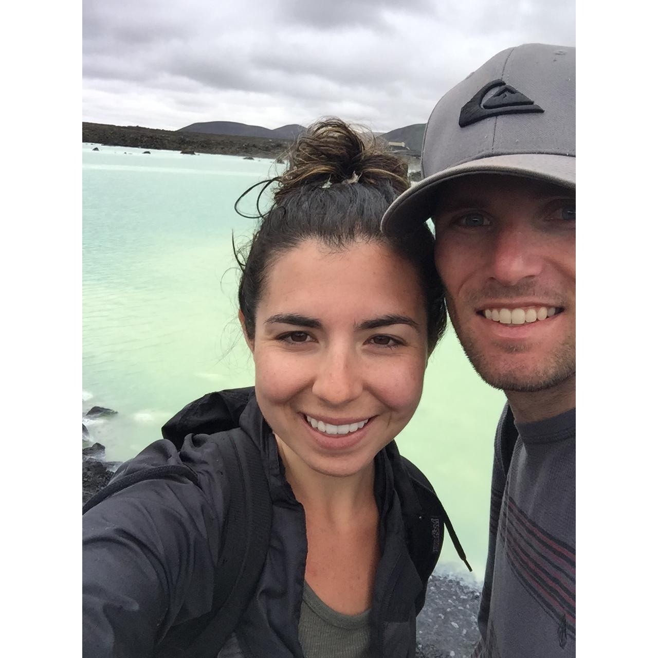 13 hour layover in Iceland means spontaneous trip to the Blue Lagoon!