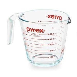 Pyrex Essentials (2-Pack) Glass Measuring Cups Set, (1 & 2 Cup) Measuring Cups For Prepping, Baking and Cooking, Preheated Oven, Dishwasher, Freezer, and Microwave Safe