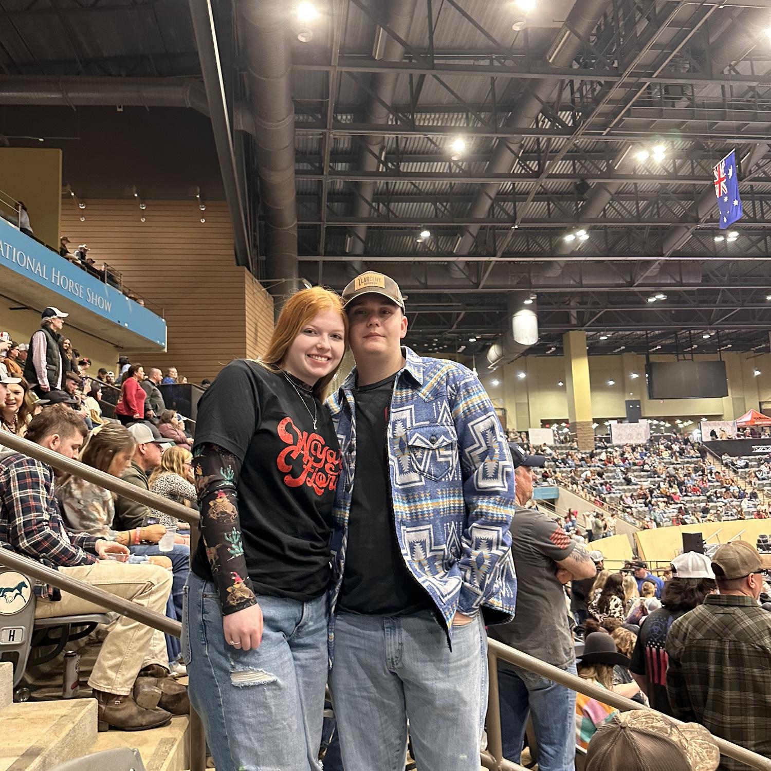 Our first concert together, Wyatt Flores and Treaty Oak Revival.