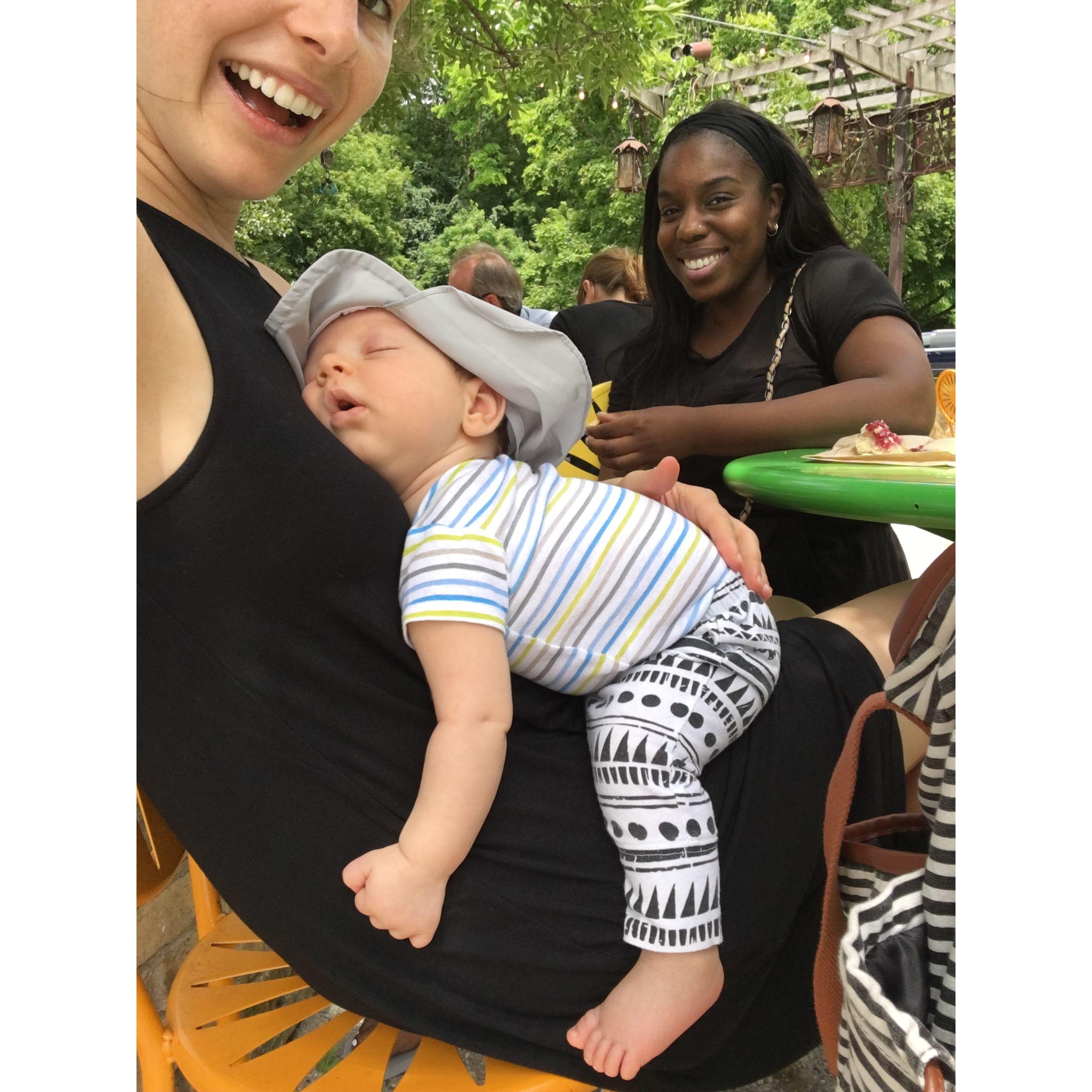 Love having Auntie Kizzy visit! 2017