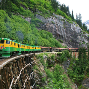 White Pass Scenic Railroad Excursion in Skagway,AK