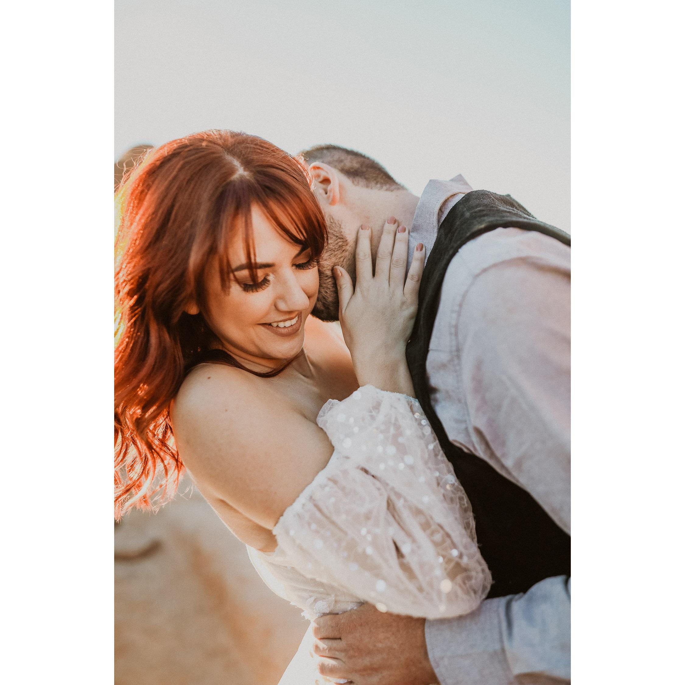 The PROPOSAL! 11/13/2021 in Joshua Tree