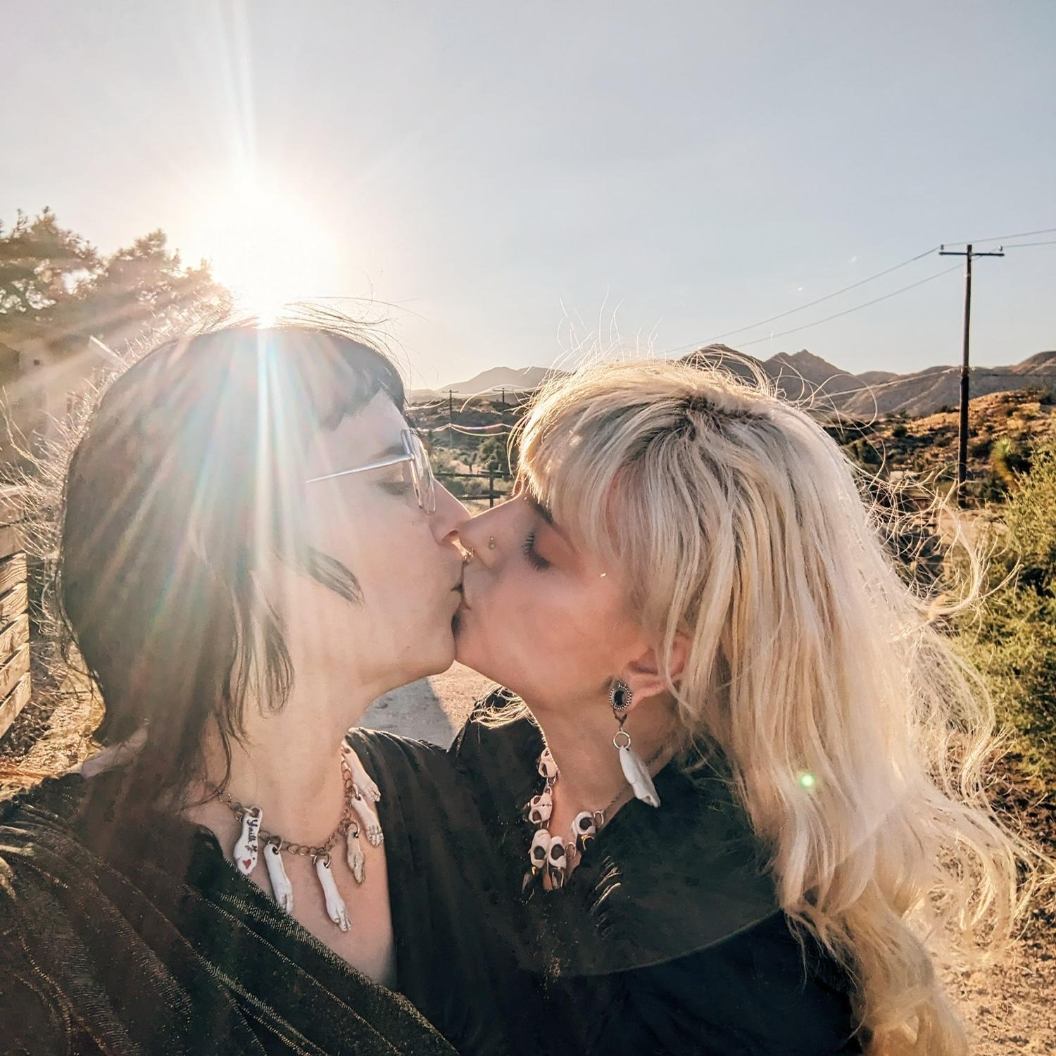 Post band photoshoot Golden Barrel Ranch in Yucca Valley on tour September 2023