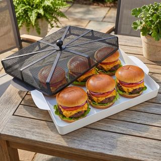 Gourmet Basics BBQ To Go Rectangle Server with Cover