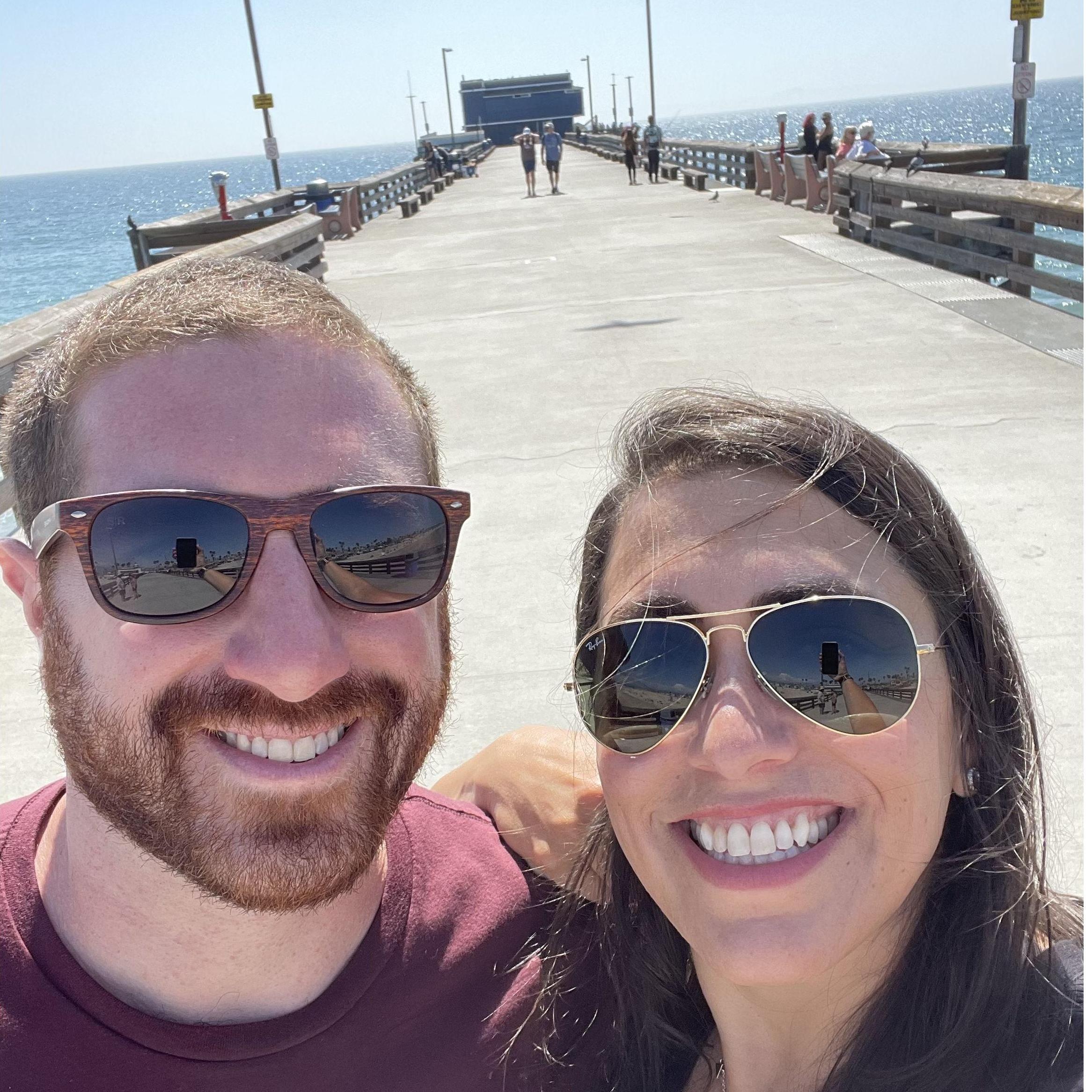 The one on the boardwalk at Newport Beach, California