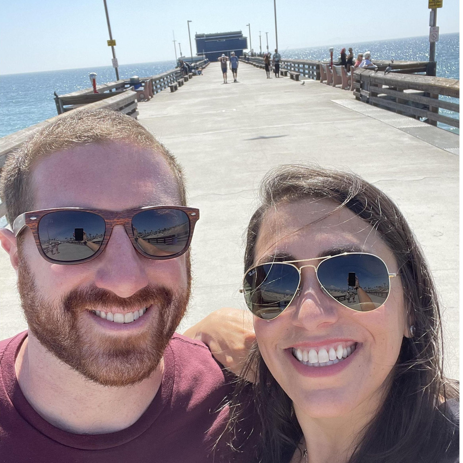 The one on the boardwalk at Newport Beach, California
