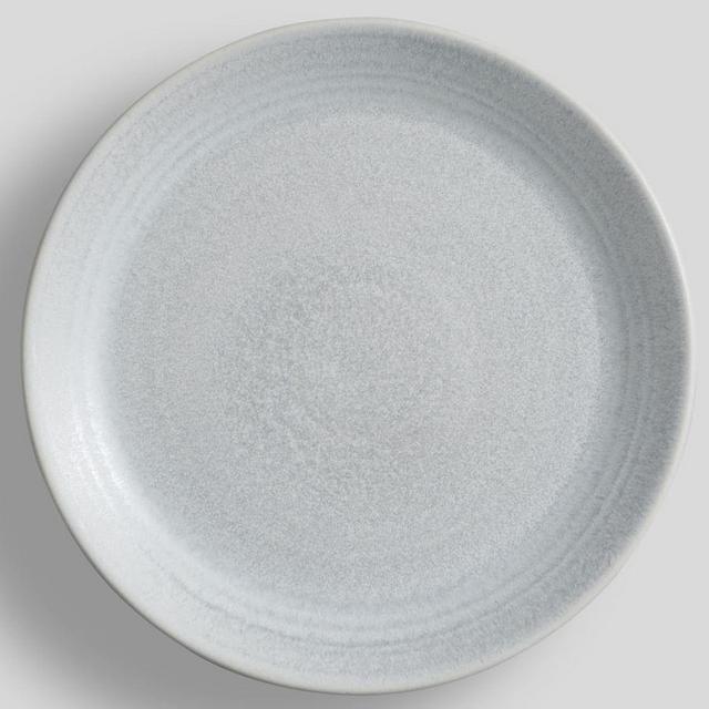 Larkin Reactive Glaze Stoneware Dinner Plates, Set of 4 - Chambray Blue