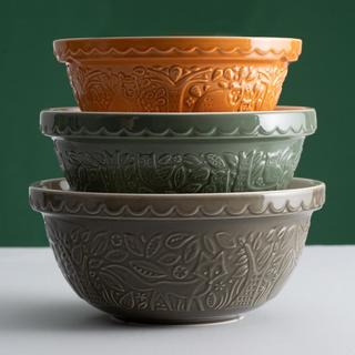 In the Forest 3-Piece Mixing Bowl Set