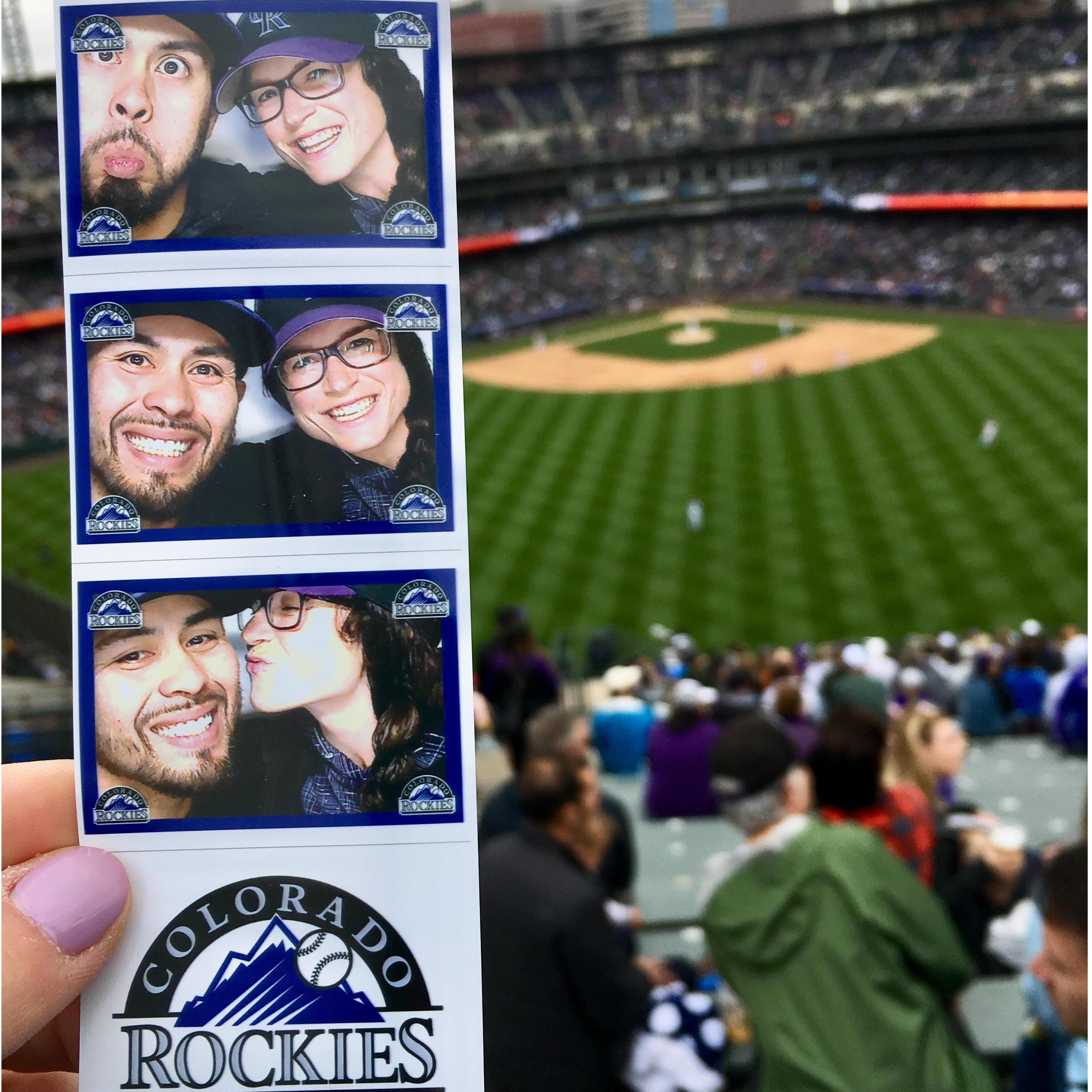 We do love the Rockies & getting to go to games!