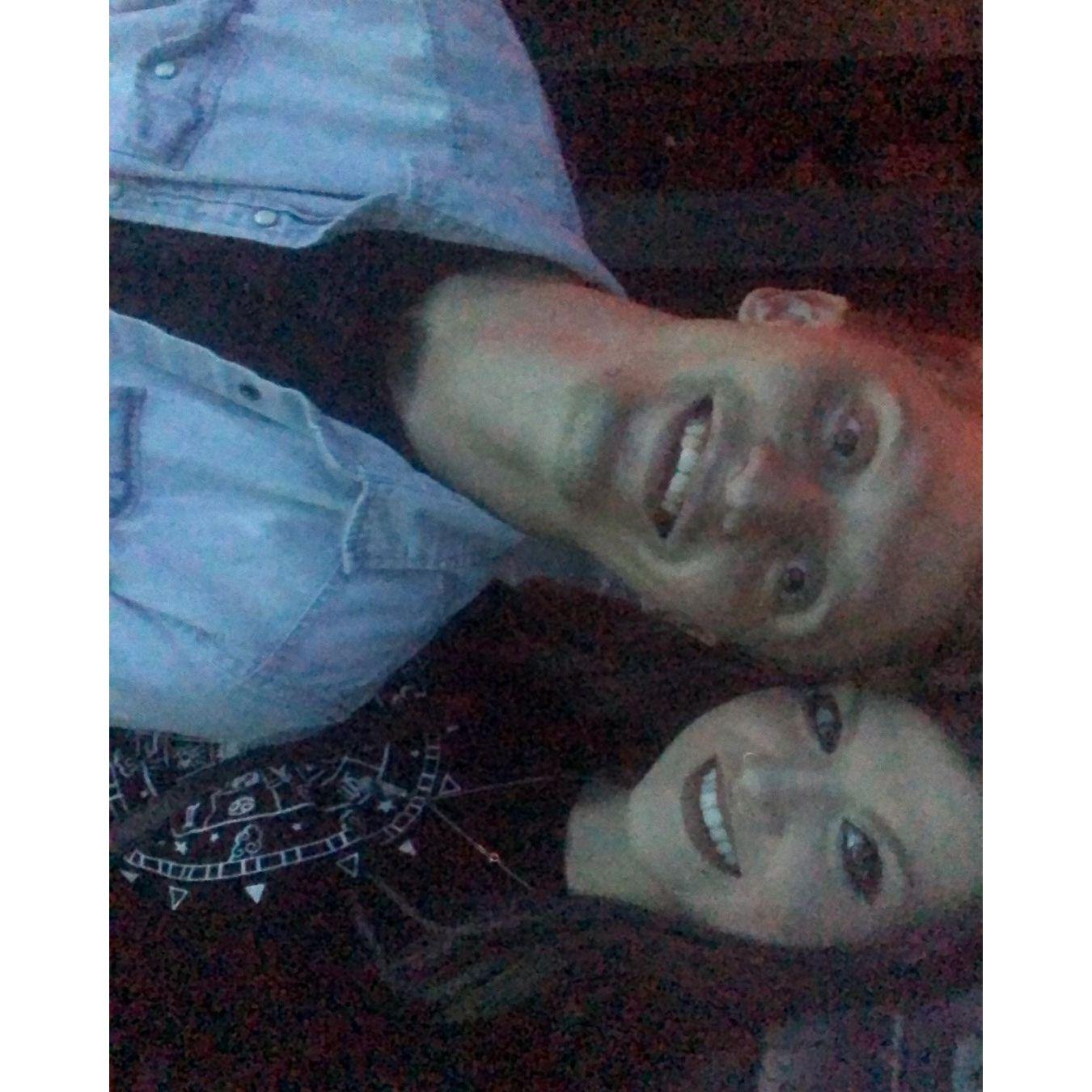 Couldn't have been happier in this moment.