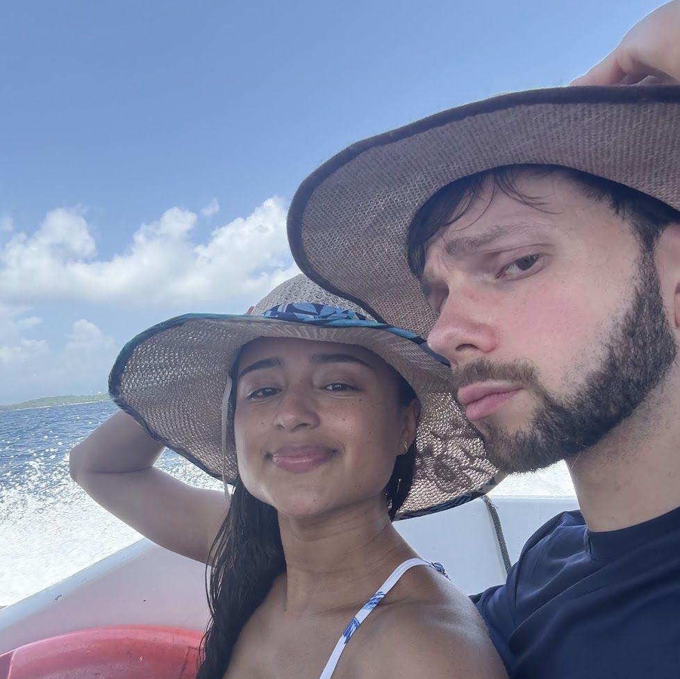 June 27th - Enjoying a boat ride in Cartagena