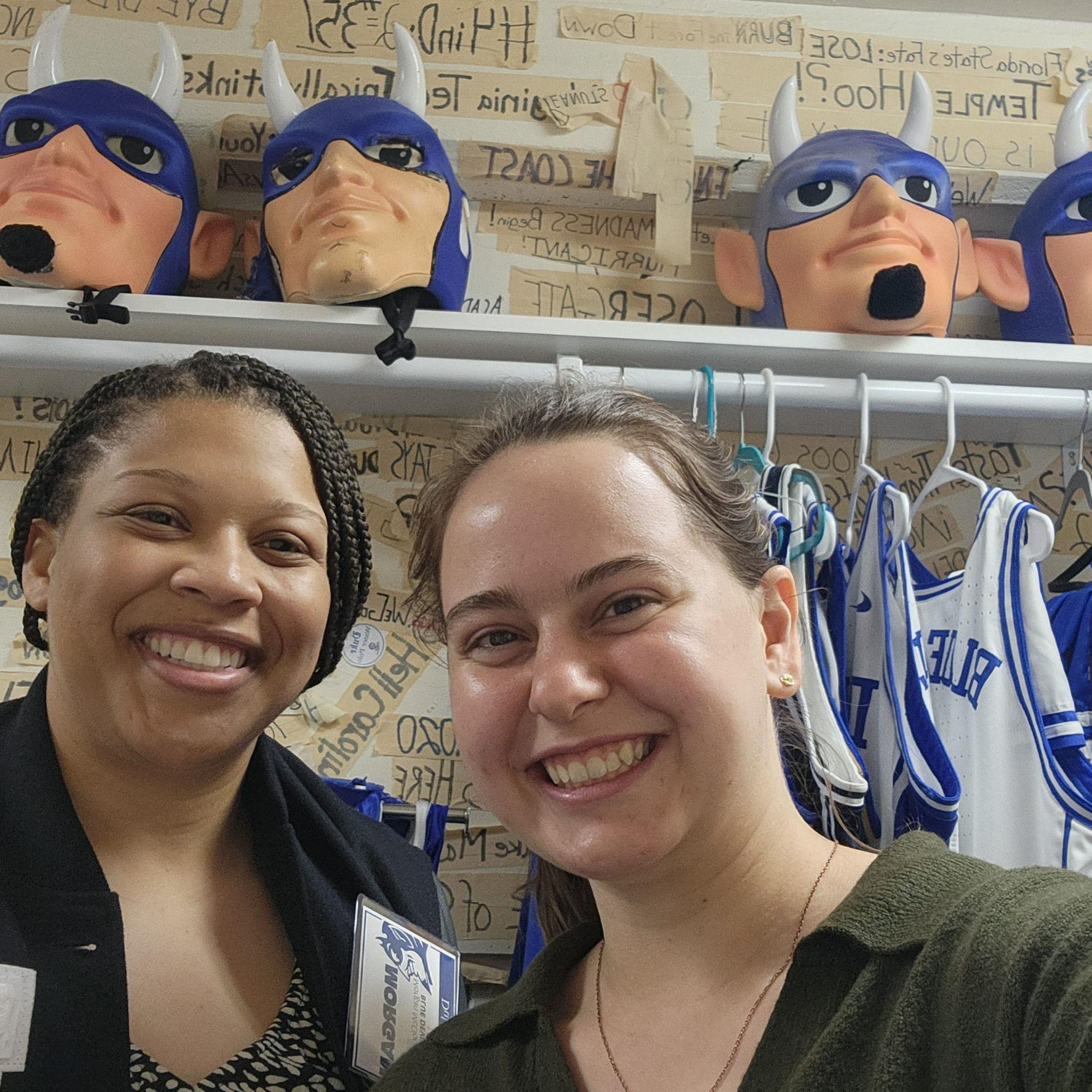 Blue Devil Closet visit, May 2023