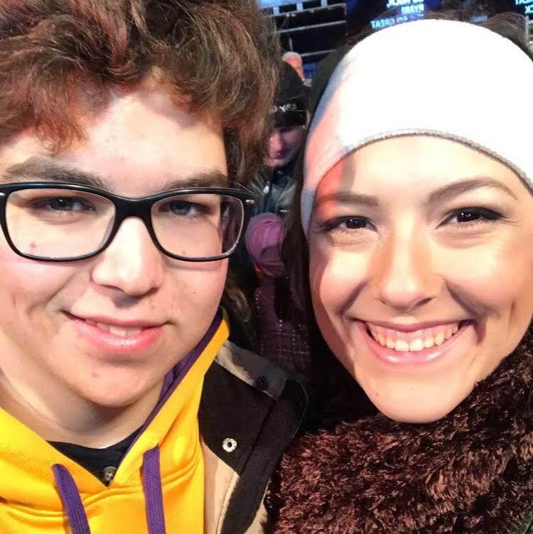 New Year's Eve 2018 when we saw Imagine Dragons in concert.