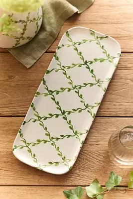 Vine Lattice Serving Tray
