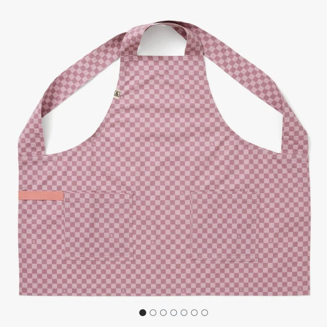 Mulberry Purple Check Smock